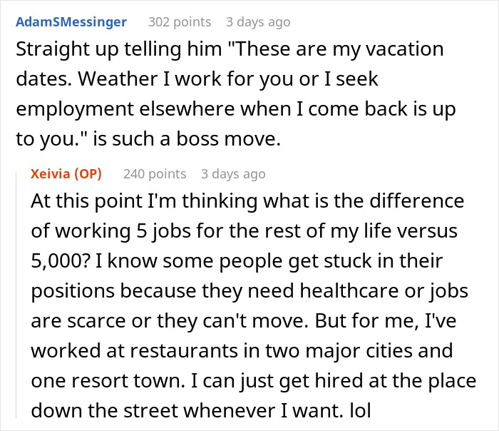 Part-Time Worker Gets Disappointed As Higher-Ups Declined His Leave For An Incredible Opportunity To Go Abroad, Decides To Be A ‘No Show’ Part-Time Worker Gets Disappointed As Higher-Ups Declined His Leave For An Incredible Opportunity To Go Abroad, Decides To Be A ‘No Show’