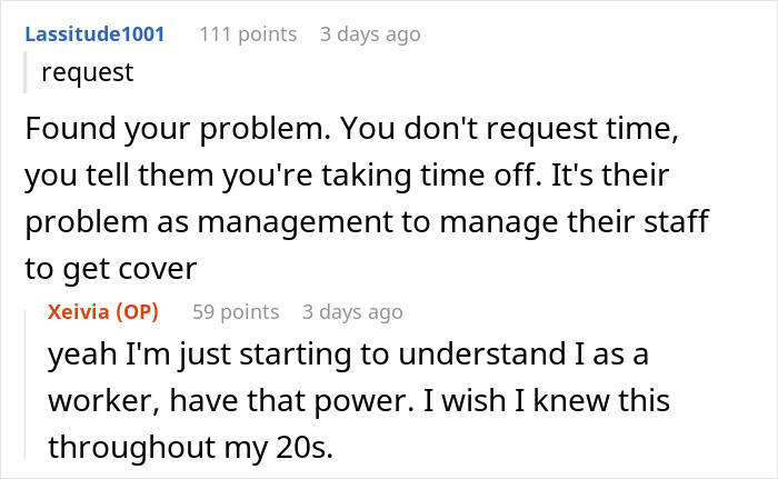 Part-Time Worker Gets Disappointed As Higher-Ups Declined His Leave For An Incredible Opportunity To Go Abroad, Decides To Be A ‘No Show’ Part-Time Worker Gets Disappointed As Higher-Ups Declined His Leave For An Incredible Opportunity To Go Abroad, Decides To Be A ‘No Show’