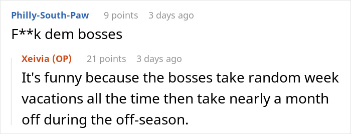 Part-Time Worker Gets Disappointed As Higher-Ups Declined His Leave For An Incredible Opportunity To Go Abroad, Decides To Be A ‘No Show’ Part-Time Worker Gets Disappointed As Higher-Ups Declined His Leave For An Incredible Opportunity To Go Abroad, Decides To Be A ‘No Show’