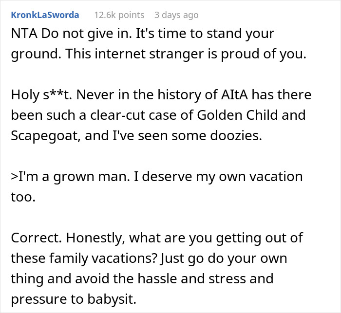 Family Tries Guilt-Tripping A Guy Into Babysitting His 3 Nephews On Vacation, He Refuses And Drama Ensues