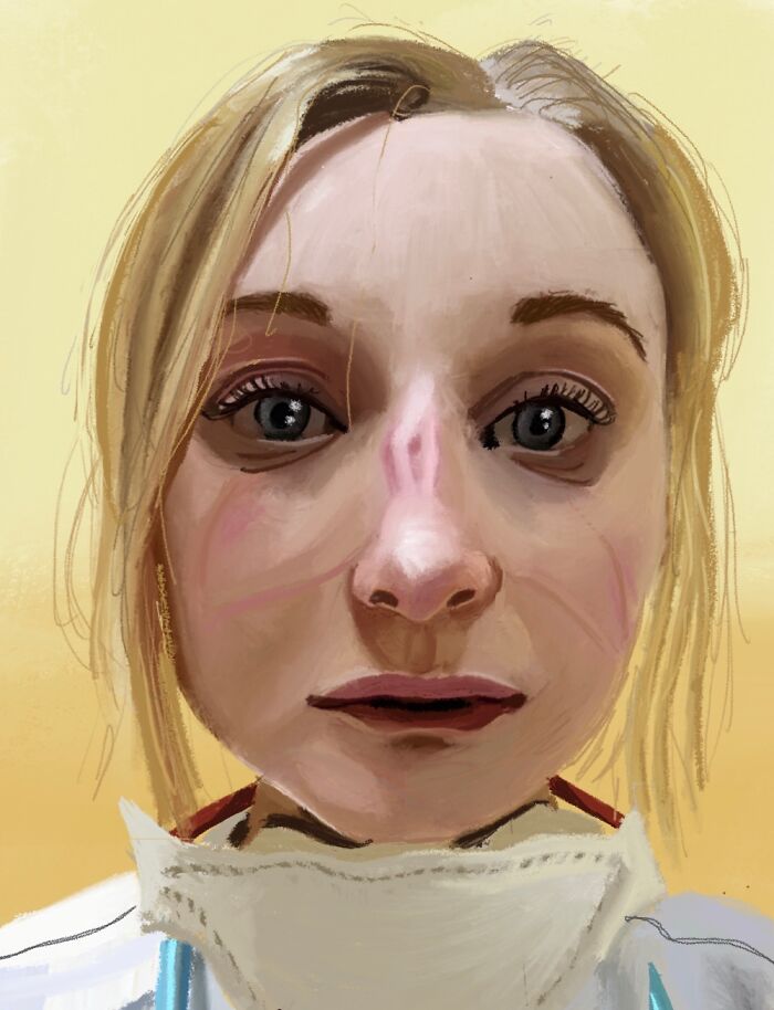 “Battle Scars”: I Drew Portraits Of Doctors And Nurses During The Covid Epidemic