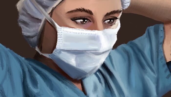 “Battle Scars”: I Drew Portraits Of Doctors And Nurses During The Covid Epidemic