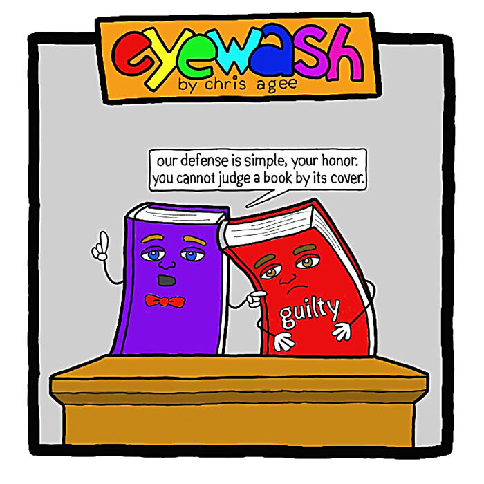 “Eyewash”: My 45 One-Panel Comic Strips With Pithy Humor (New Pics) “Eyewash”: My 45 One-Panel Comic Strips With Pithy Humor (New Pics)