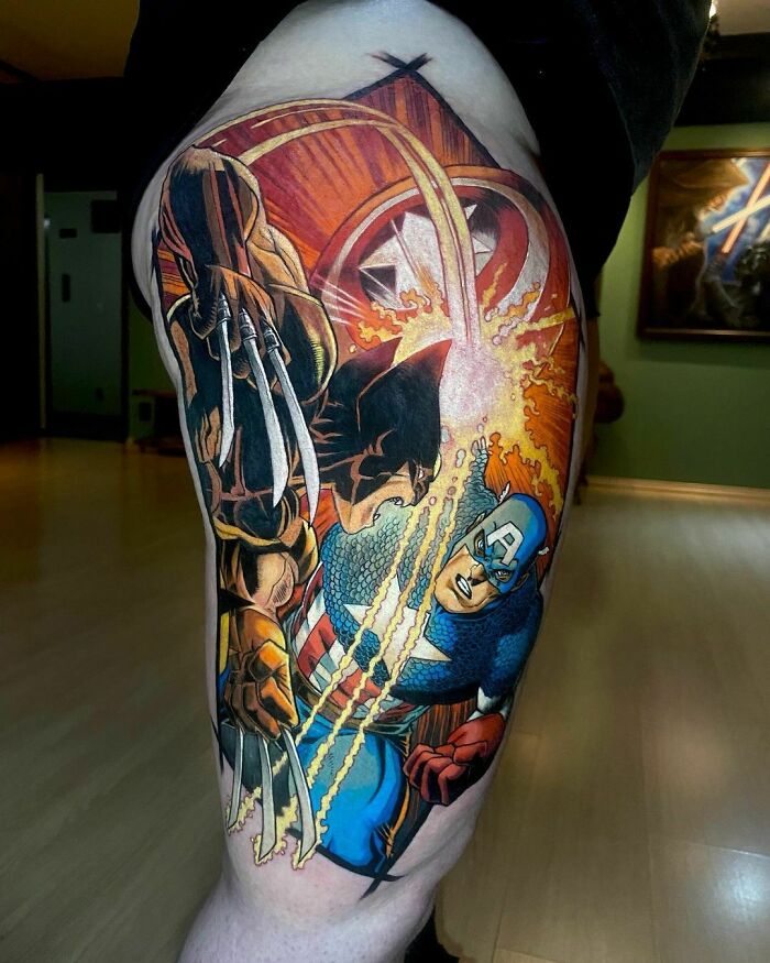 89 Cool Marvel Tattoos That Basically Give You Superpowers 89 Cool Marvel Tattoos That Basically Give You Superpowers