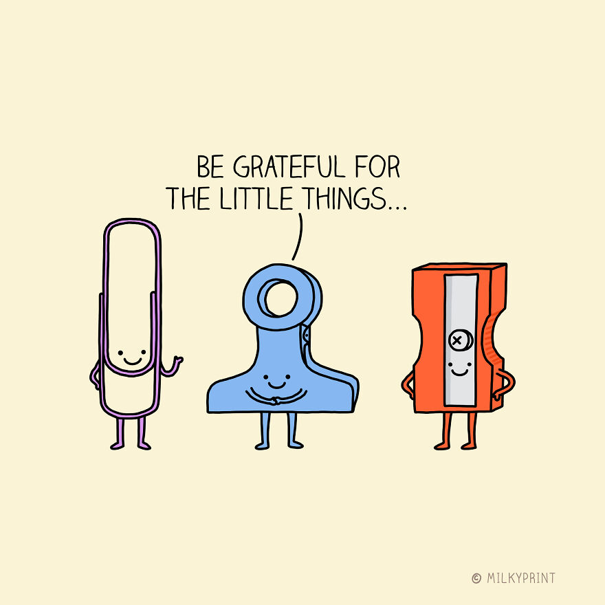 My 50 Wholesome Illustrations Serve As Gentle Reminders To Be Thankful For The Small Things In Life
