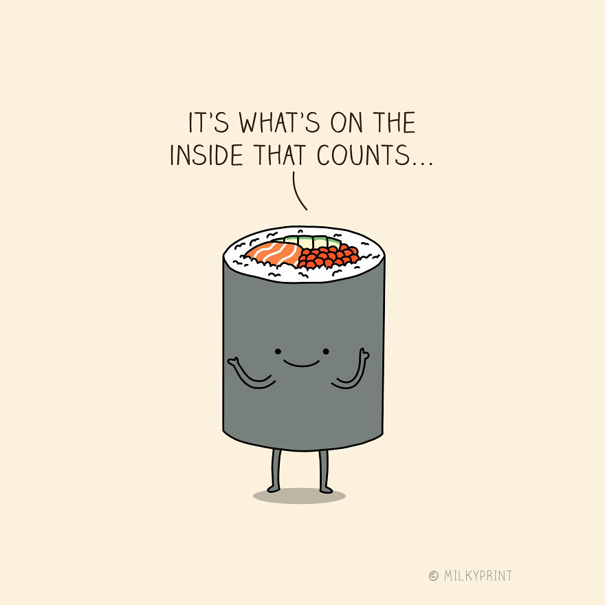 My 50 Wholesome Illustrations Serve As Gentle Reminders To Be Thankful For The Small Things In Life