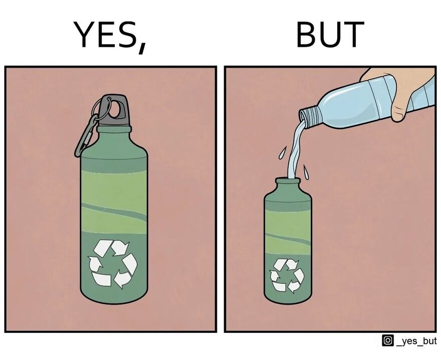 “Yes, But”: Artist Creates A Series Of Illustrations That Depict Our Society’s Contradictions, And Here Are 23 Of The Newest Ones “Yes, But”: Artist Creates A Series Of Illustrations That Depict Our Society’s Contradictions, And Here Are 23 Of The Newest Ones