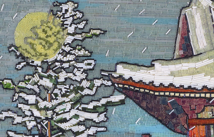 To Make The Paintings “Alive” I Cover Them With Glass Beads (17 Pics) To Make The Paintings “Alive” I Cover Them With Glass Beads (17 Pics)