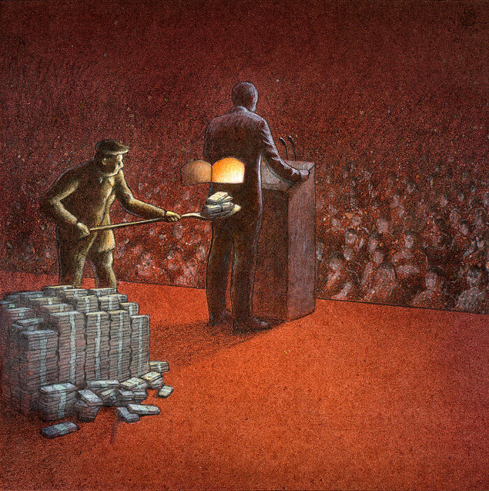 Illustrator Reveals What’s Wrong With Our Modern Society (35 New Works) Illustrator Reveals What’s Wrong With Our Modern Society (35 New Works)