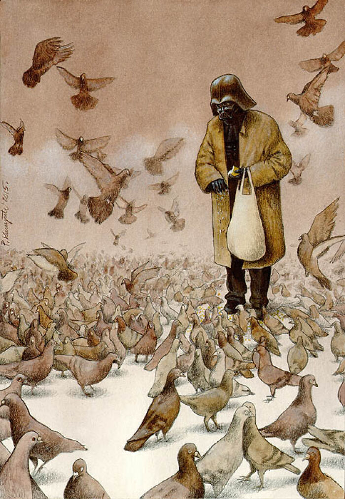 Illustrator Reveals What’s Wrong With Our Modern Society (35 New Works) Illustrator Reveals What’s Wrong With Our Modern Society (35 New Works)