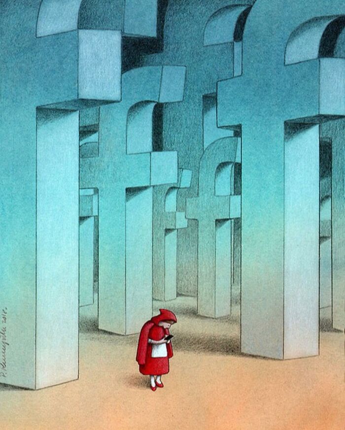 Illustrator Reveals What’s Wrong With Our Modern Society (35 New Works) Illustrator Reveals What’s Wrong With Our Modern Society (35 New Works)