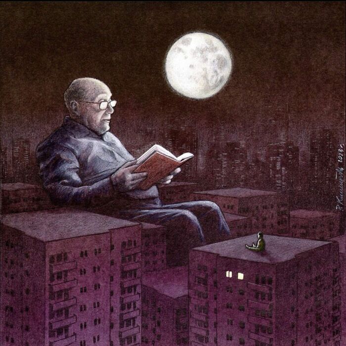 Illustrator Reveals What’s Wrong With Our Modern Society (35 New Works) Illustrator Reveals What’s Wrong With Our Modern Society (35 New Works)