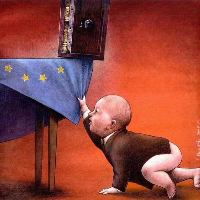 Illustrator Reveals What’s Wrong With Our Modern Society (35 New Works) Illustrator Reveals What’s Wrong With Our Modern Society (35 New Works)