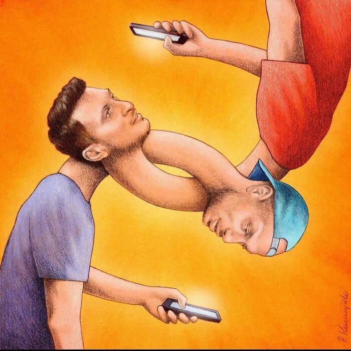 Illustrator Reveals What’s Wrong With Our Modern Society (35 New Works) Illustrator Reveals What’s Wrong With Our Modern Society (35 New Works)