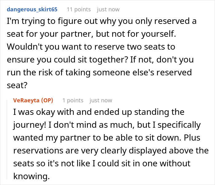 Person Couldn’t Boot A Guy On The Train From The Seat Reserved For Their Disabled Fiancé, Vents Online