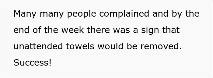 Woman Watches Chaos Ensue After Taking Towels Off Every Lounge Chair In Petty Revenge Woman Watches Chaos Ensue After Taking Towels Off Every Lounge Chair In Petty Revenge
