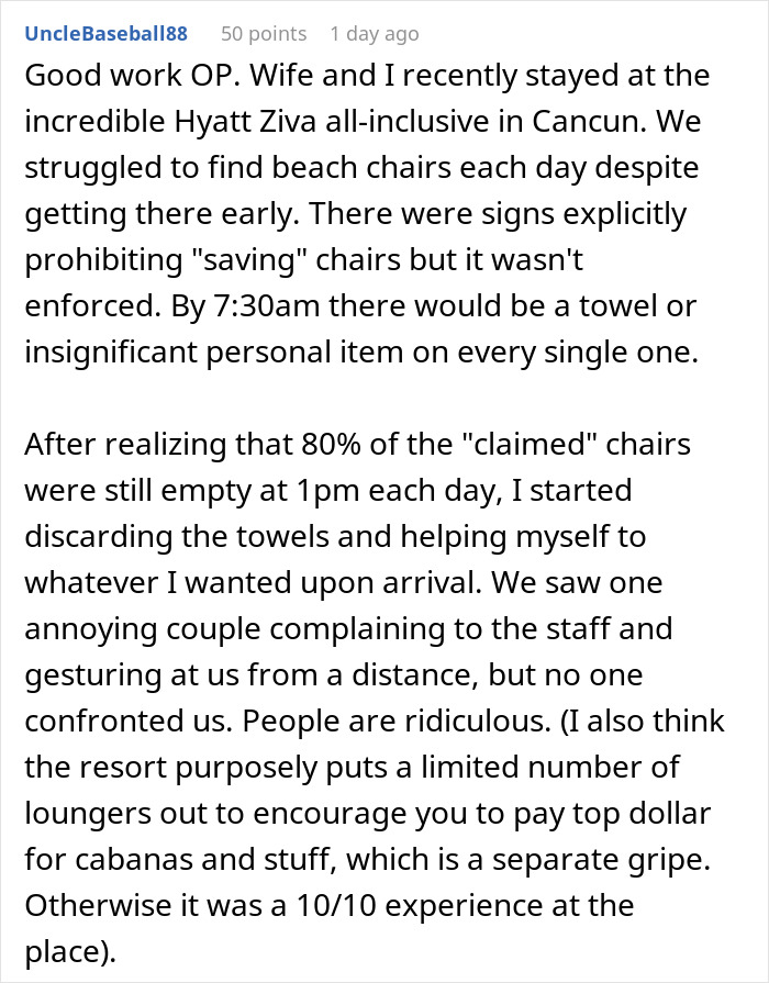 Woman Watches Chaos Ensue After Taking Towels Off Every Lounge Chair In Petty Revenge Woman Watches Chaos Ensue After Taking Towels Off Every Lounge Chair In Petty Revenge