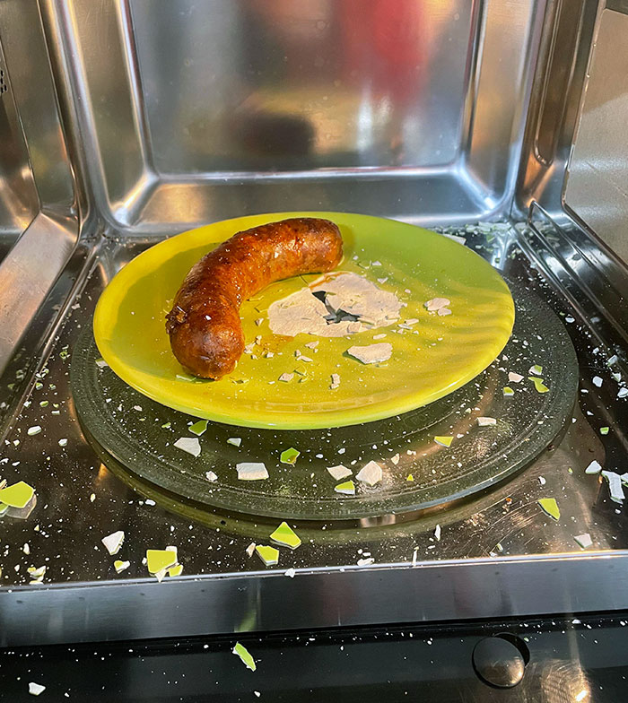 “Never Microwave Eggs”: 50 Times People Learned The Hard Way How NOT To Use A Microwave