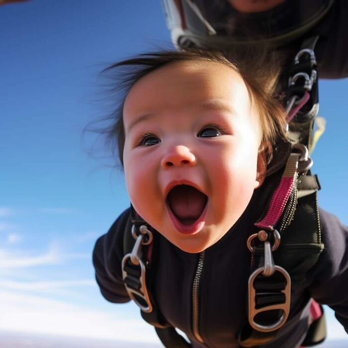 “Preschool Skydiving Classes”: 25 Humorous AI-Generated Images By Timothy J. Nemeth “Preschool Skydiving Classes”: 25 Humorous AI-Generated Images By Timothy J. Nemeth