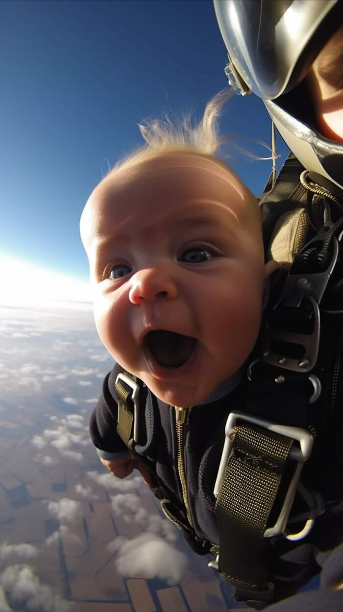 “Preschool Skydiving Classes”: 25 Humorous AI-Generated Images By Timothy J. Nemeth “Preschool Skydiving Classes”: 25 Humorous AI-Generated Images By Timothy J. Nemeth