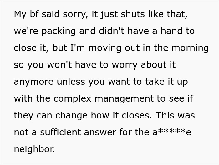 Neighbor Starts Bashing On Couple’s Door And Walls Right Before They Move Out, So They Get Revenge On Him Neighbor Starts Bashing On Couple’s Door And Walls Right Before They Move Out, So They Get Revenge On Him