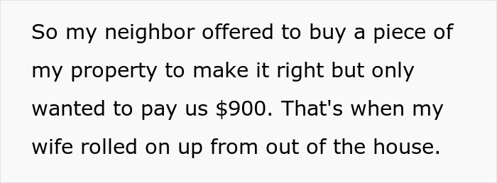 &#8220;My Neighbor Built A Shed Right On My Property Line. My Wife Got A New Refrigerator&#8221;