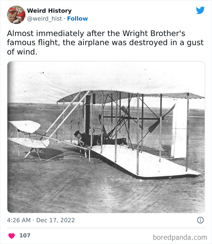 ‘Weird History’ Is An Account That Shares Interesting, Odd, And Funny Things That Happened Throughout History (40 New Pics) ‘Weird History’ Is An Account That Shares Interesting, Odd, And Funny Things That Happened Throughout History (40 New Pics)