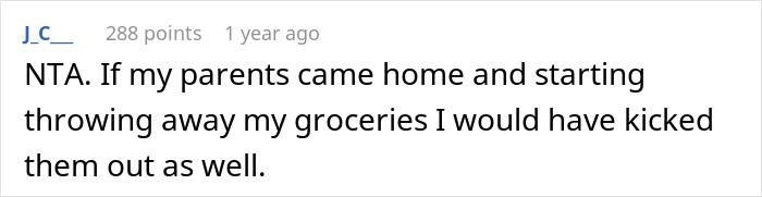 Father Tosses Out All Of 26 Y.O. Daughter’s Food That He Decides To Be “Unsuitable” Bringing Her To Tears, So She Asks Him To Leave Father Tosses Out All Of 26 Y.O. Daughter’s Food That He Decides To Be “Unsuitable” Bringing Her To Tears, So She Asks Him To Leave