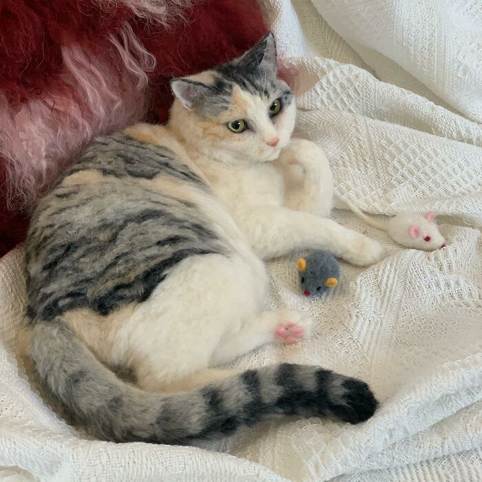 This Artist Creates Such Adorable Animals, It’s Hard To Believe They’re Made Of Wool (23 New Pics) This Artist Creates Such Adorable Animals, It’s Hard To Believe They’re Made Of Wool (23 New Pics)