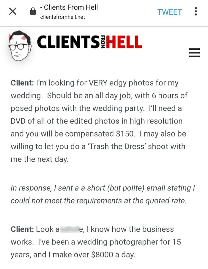 40 Delusional Brides And Grooms Who Thought Getting Married Earned Them Special Treatment 40 Delusional Brides And Grooms Who Thought Getting Married Earned Them Special Treatment