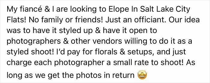 40 Delusional Brides And Grooms Who Thought Getting Married Earned Them Special Treatment 40 Delusional Brides And Grooms Who Thought Getting Married Earned Them Special Treatment