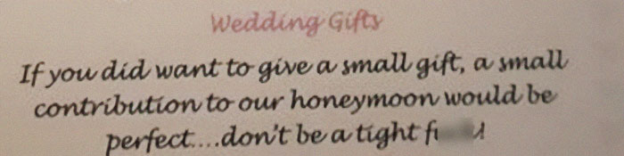 40 Delusional Brides And Grooms Who Thought Getting Married Earned Them Special Treatment 40 Delusional Brides And Grooms Who Thought Getting Married Earned Them Special Treatment