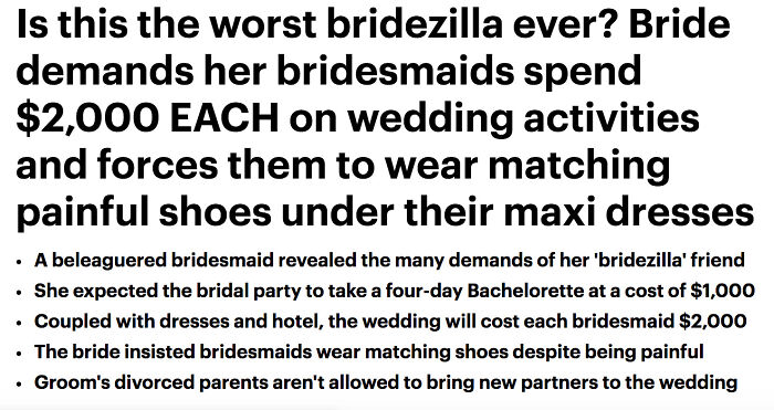 40 Delusional Brides And Grooms Who Thought Getting Married Earned Them Special Treatment 40 Delusional Brides And Grooms Who Thought Getting Married Earned Them Special Treatment