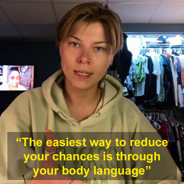 TikTok User Says The Most Powerful Tool Against Creepy Men Is Your Body Language, And 18 Others Chime In With Their Tips TikTok User Says The Most Powerful Tool Against Creepy Men Is Your Body Language, And 18 Others Chime In With Their Tips