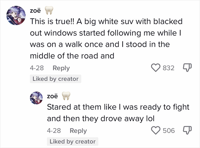 TikTok User Says The Most Powerful Tool Against Creepy Men Is Your Body Language, And 18 Others Chime In With Their Tips TikTok User Says The Most Powerful Tool Against Creepy Men Is Your Body Language, And 18 Others Chime In With Their Tips