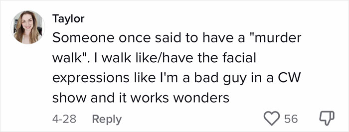 TikTok User Says The Most Powerful Tool Against Creepy Men Is Your Body Language, And 18 Others Chime In With Their Tips TikTok User Says The Most Powerful Tool Against Creepy Men Is Your Body Language, And 18 Others Chime In With Their Tips