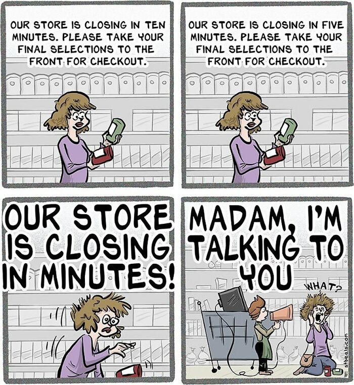 40 Humorous Comics That Retail Workers And Regular People Will Probably Relate To, By Stephen Beals (New Pics) 40 Humorous Comics That Retail Workers And Regular People Will Probably Relate To, By Stephen Beals (New Pics)