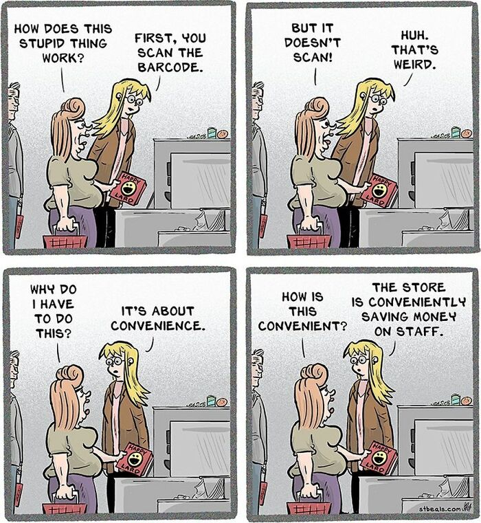 40 Humorous Comics That Retail Workers And Regular People Will Probably Relate To, By Stephen Beals (New Pics) 40 Humorous Comics That Retail Workers And Regular People Will Probably Relate To, By Stephen Beals (New Pics)