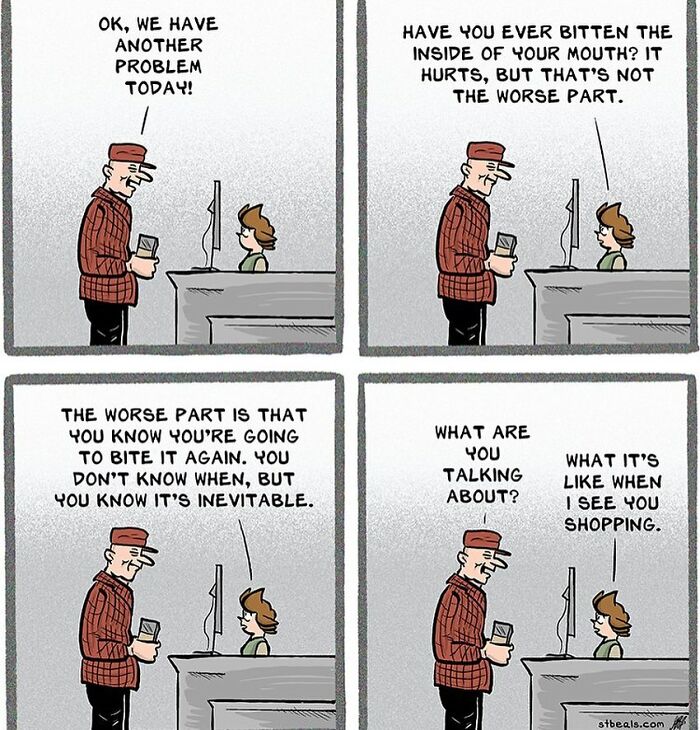 40 Humorous Comics That Retail Workers And Regular People Will Probably Relate To, By Stephen Beals (New Pics) 40 Humorous Comics That Retail Workers And Regular People Will Probably Relate To, By Stephen Beals (New Pics)