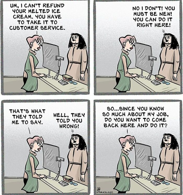 40 Humorous Comics That Retail Workers And Regular People Will Probably Relate To, By Stephen Beals (New Pics) 40 Humorous Comics That Retail Workers And Regular People Will Probably Relate To, By Stephen Beals (New Pics)