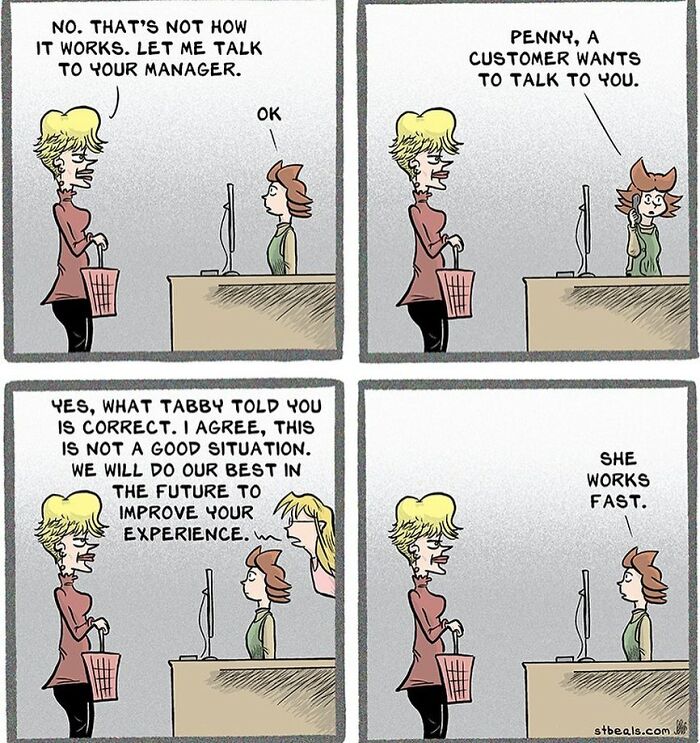 40 Humorous Comics That Retail Workers And Regular People Will Probably Relate To, By Stephen Beals (New Pics) 40 Humorous Comics That Retail Workers And Regular People Will Probably Relate To, By Stephen Beals (New Pics)