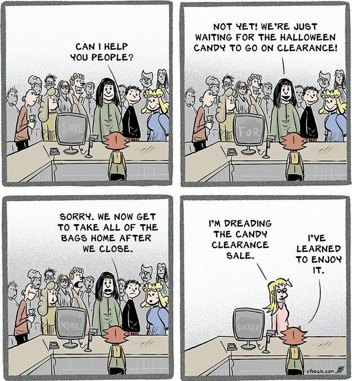 40 Humorous Comics That Retail Workers And Regular People Will Probably Relate To, By Stephen Beals (New Pics) 40 Humorous Comics That Retail Workers And Regular People Will Probably Relate To, By Stephen Beals (New Pics)