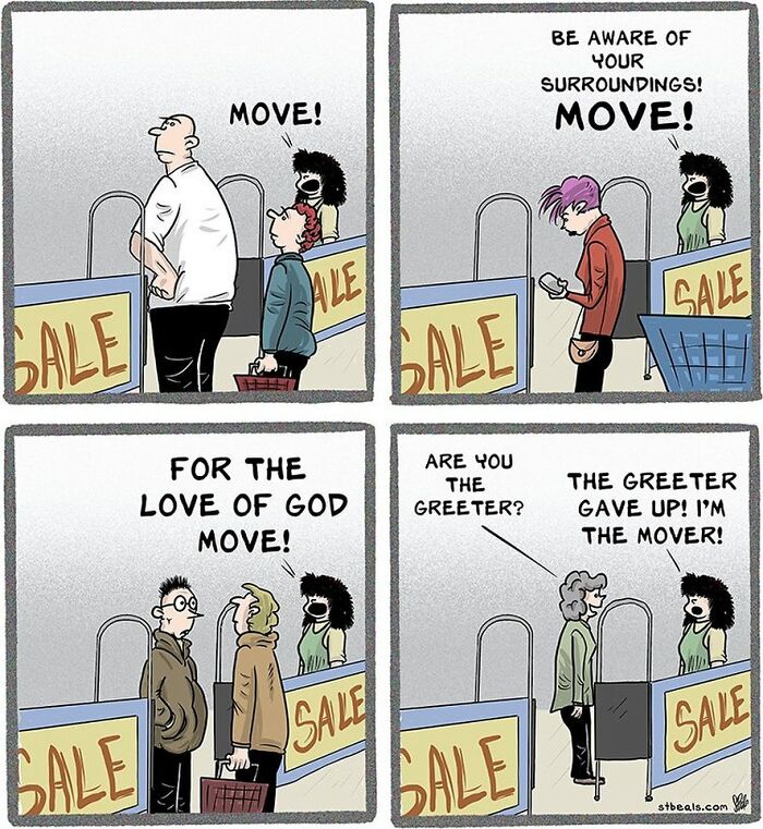 40 Humorous Comics That Retail Workers And Regular People Will Probably Relate To, By Stephen Beals (New Pics) 40 Humorous Comics That Retail Workers And Regular People Will Probably Relate To, By Stephen Beals (New Pics)