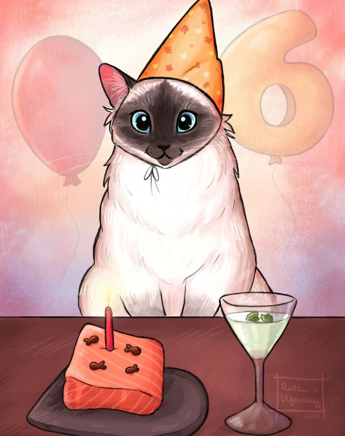 Artist Illustrates What Everyday Life With Her Cat Is Like (30 New Pics)