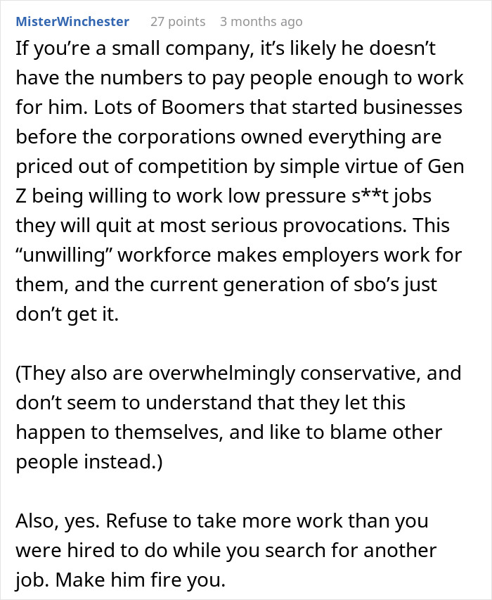 Boss Has An Explosive Reaction To Employee’s Quitting, His Rage Inspires Another Employee To Leave As Well Boss Has An Explosive Reaction To Employee’s Quitting, His Rage Inspires Another Employee To Leave As Well