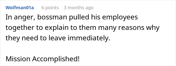 Boss Has An Explosive Reaction To Employee’s Quitting, His Rage Inspires Another Employee To Leave As Well Boss Has An Explosive Reaction To Employee’s Quitting, His Rage Inspires Another Employee To Leave As Well