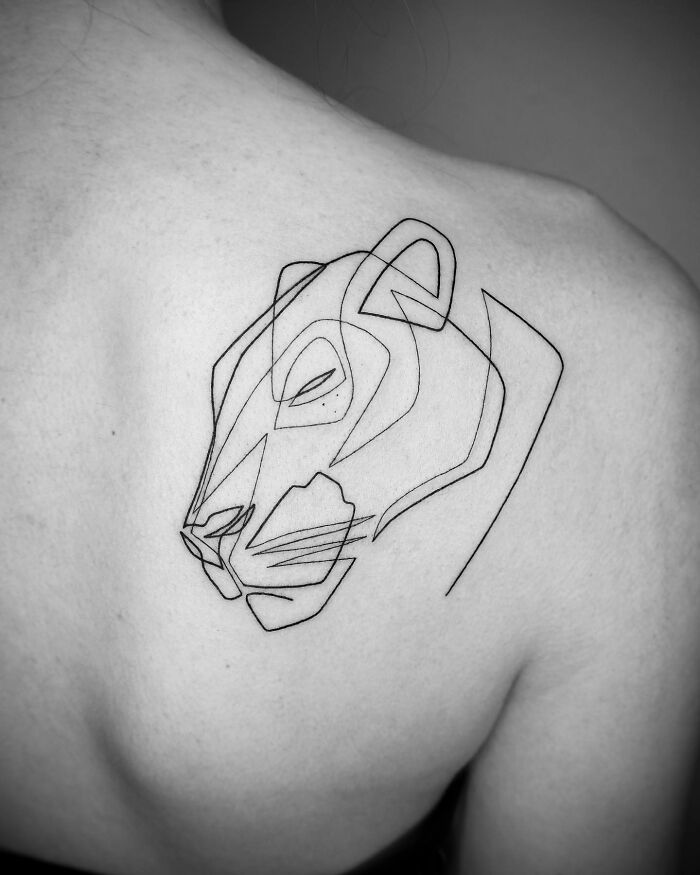 This Artist Creates Captivating Tattoos Using A Single Line (35 Pics) This Artist Creates Captivating Tattoos Using A Single Line (35 Pics)