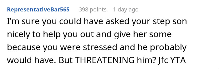 “He Was Upset”: Stepmother Takes Heat Online For Making 17 Y.O. Share The Candy He Bought For Himself With Little Half-Sister