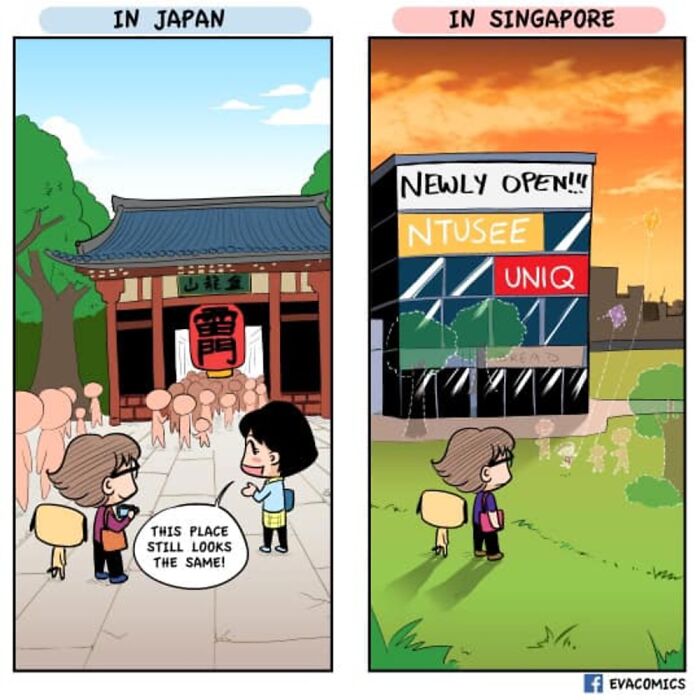 35 Everyday Things That Differ From Japan Vs. Other Countries As Portrayed By This Comic Artist 35 Everyday Things That Differ From Japan Vs. Other Countries As Portrayed By This Comic Artist
