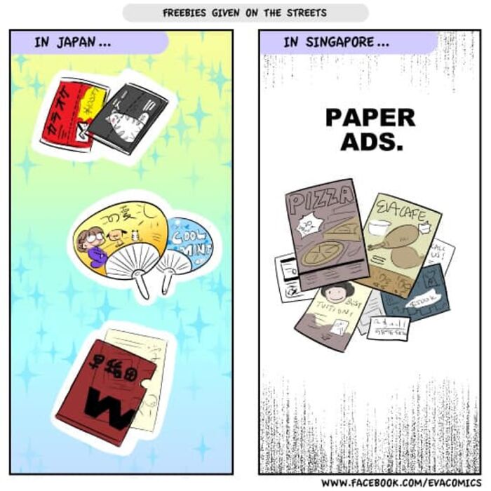 35 Everyday Things That Differ From Japan Vs. Other Countries As Portrayed By This Comic Artist 35 Everyday Things That Differ From Japan Vs. Other Countries As Portrayed By This Comic Artist